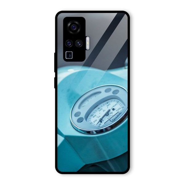 Scooter Meter Glass Back Case for Vivo X50 Pro