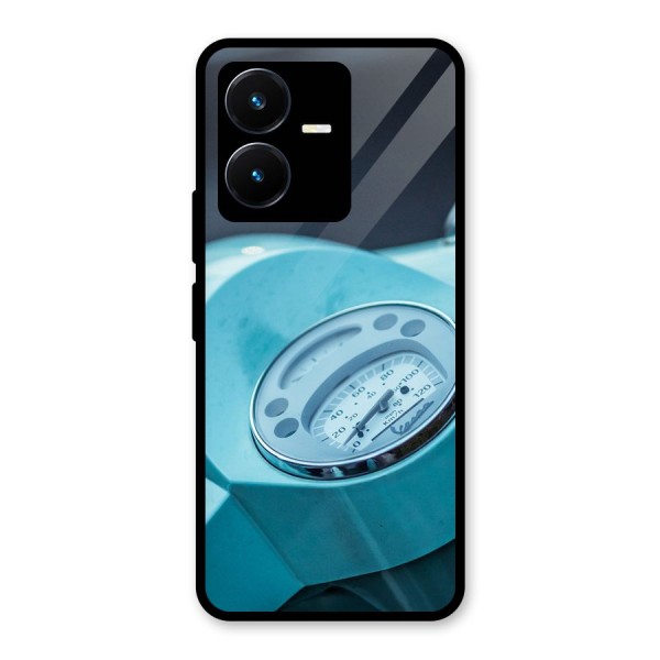 Scooter Meter Glass Back Case for Vivo Y22