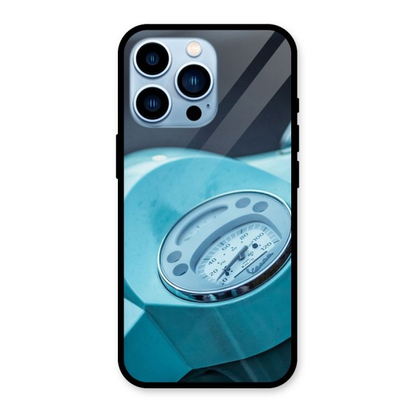 Scooter Meter Glass Back Case for iPhone 13 Pro