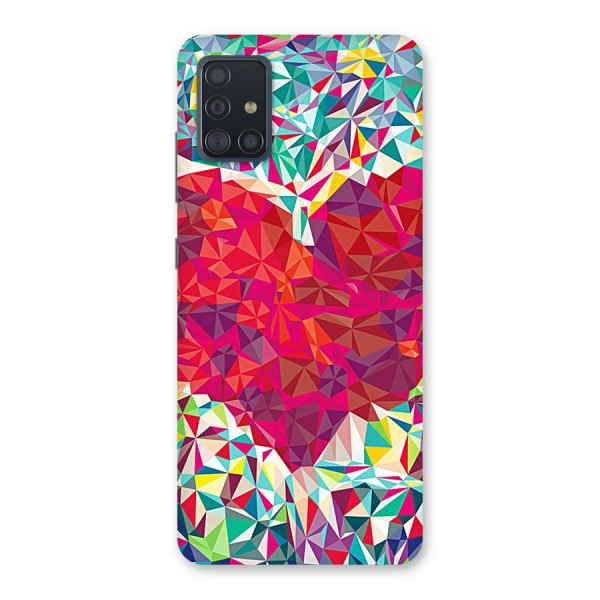 Scrumbled Heart Back Case for Galaxy A51