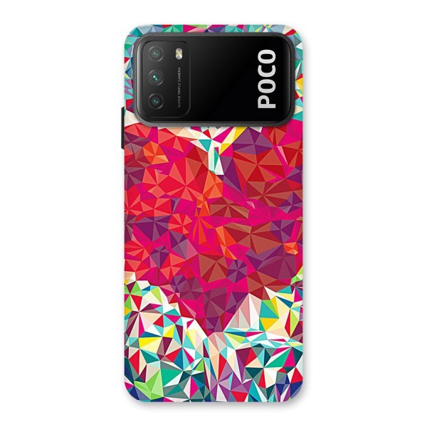 Scrumbled Heart Back Case for Poco M3