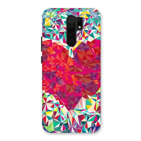 Scrumbled Heart Back Case for Redmi 9 Prime