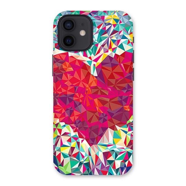 Scrumbled Heart Back Case for iPhone 12