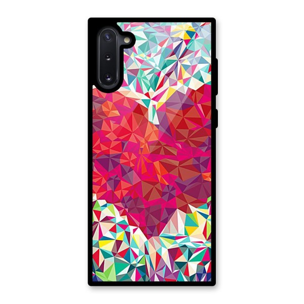 Scrumbled Heart Glass Back Case for Galaxy Note 10