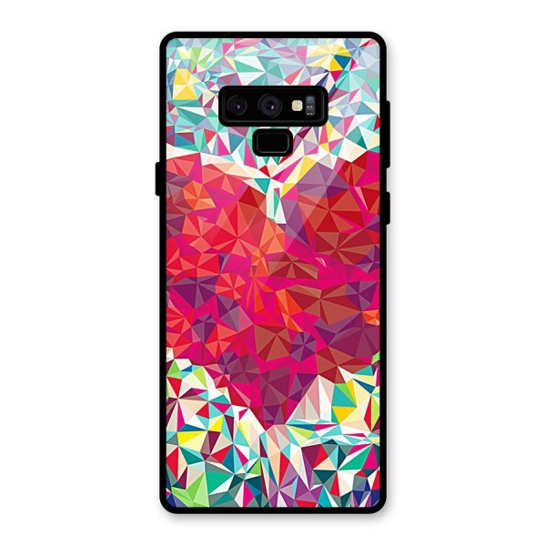 Scrumbled Heart Glass Back Case for Galaxy Note 9