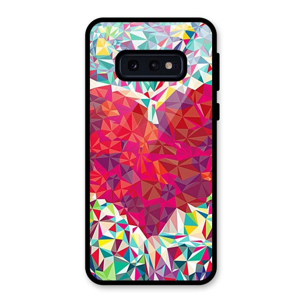 Scrumbled Heart Glass Back Case for Galaxy S10e