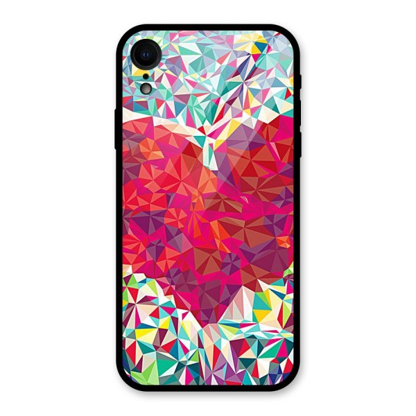 Scrumbled Heart Glass Back Case for XR