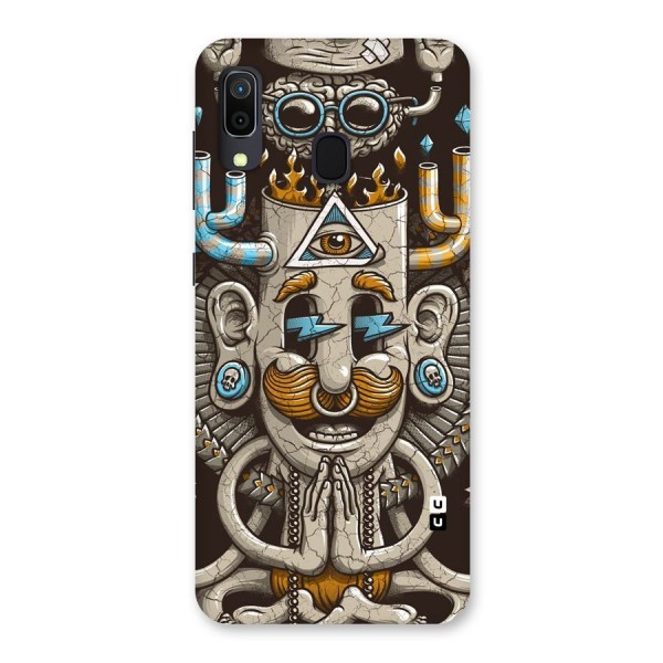 Sculpture Design Back Case for Galaxy A20