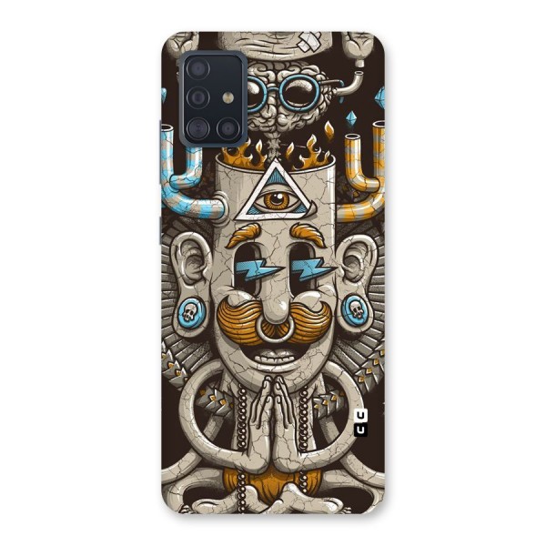 Sculpture Design Back Case for Galaxy A51