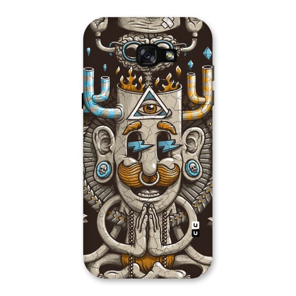 Sculpture Design Back Case for Galaxy A7 (2017)