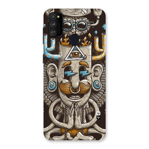 Sculpture Design Back Case for Galaxy M21