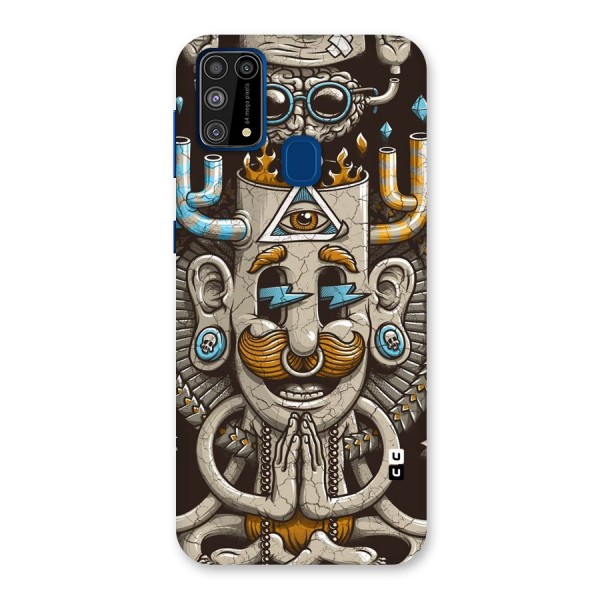 Sculpture Design Back Case for Galaxy M31