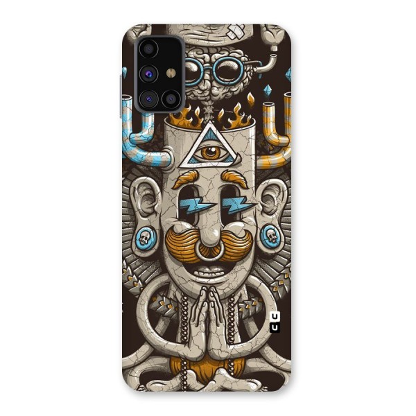 Sculpture Design Back Case for Galaxy M31s