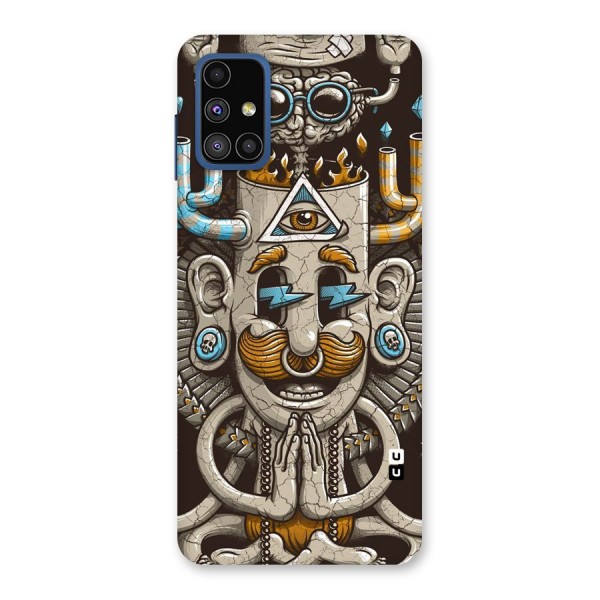 Sculpture Design Back Case for Galaxy M51