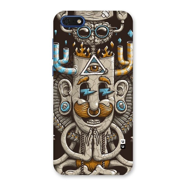 Sculpture Design Back Case for Honor 7s