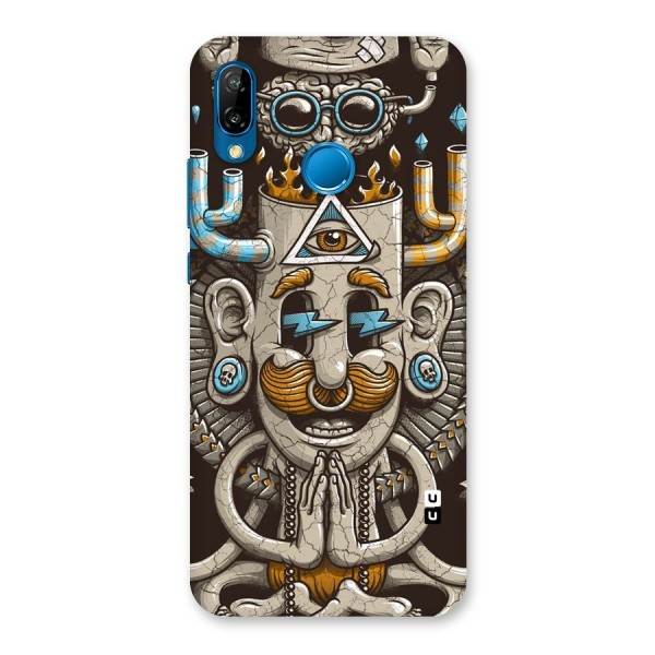 Sculpture Design Back Case for Huawei P20 Lite