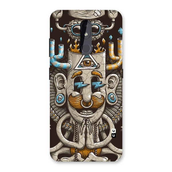 Sculpture Design Back Case for Nokia 3.2