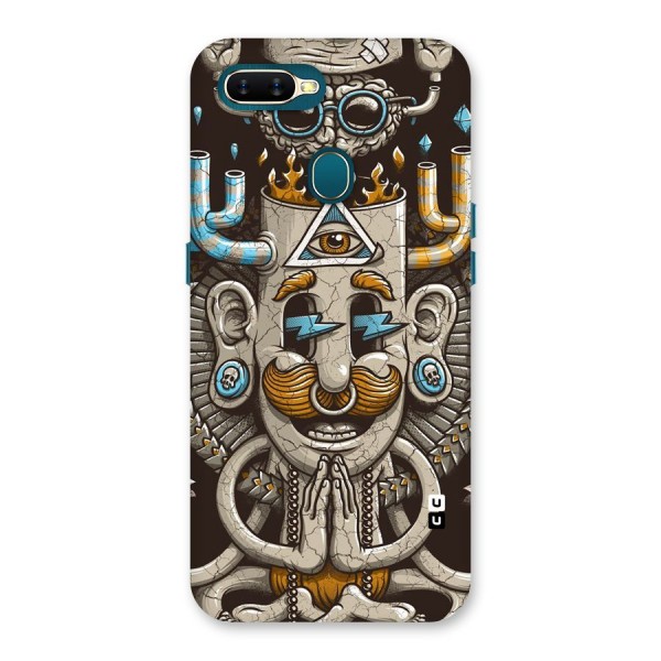 Sculpture Design Back Case for Oppo A12