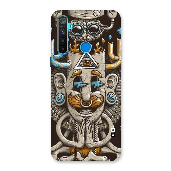 Sculpture Design Back Case for Realme 5