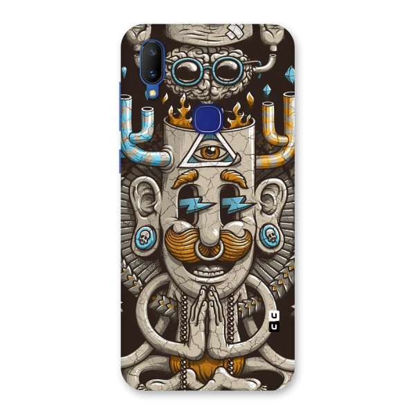 Sculpture Design Back Case for Vivo V11