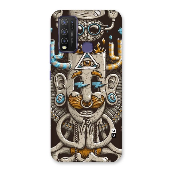 Sculpture Design Back Case for Vivo Y30