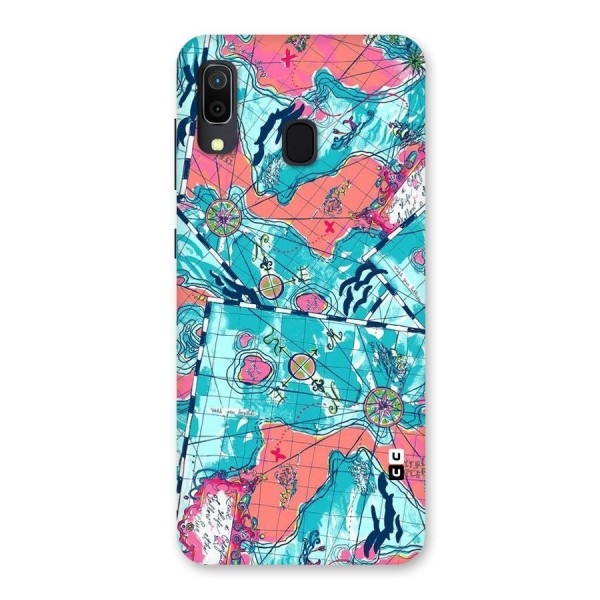 Sea Adventure Back Case for Galaxy A20