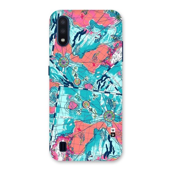 Sea Adventure Back Case for Galaxy M01