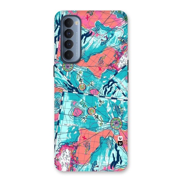 Sea Adventure Back Case for Reno4 Pro