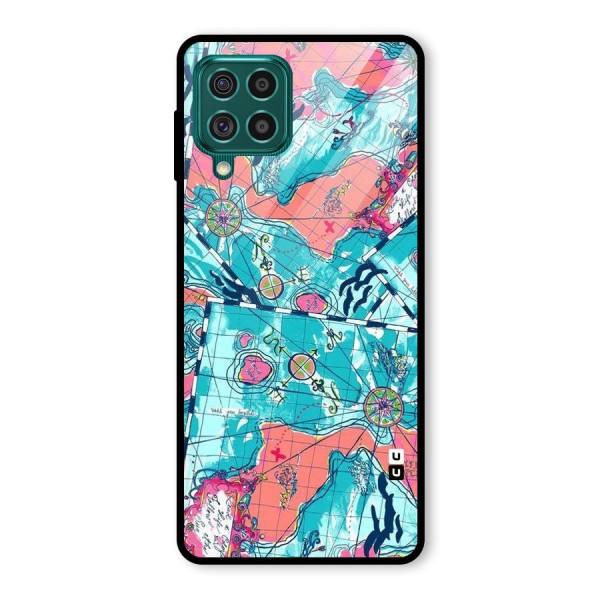 Sea Adventure Glass Back Case for Galaxy F62