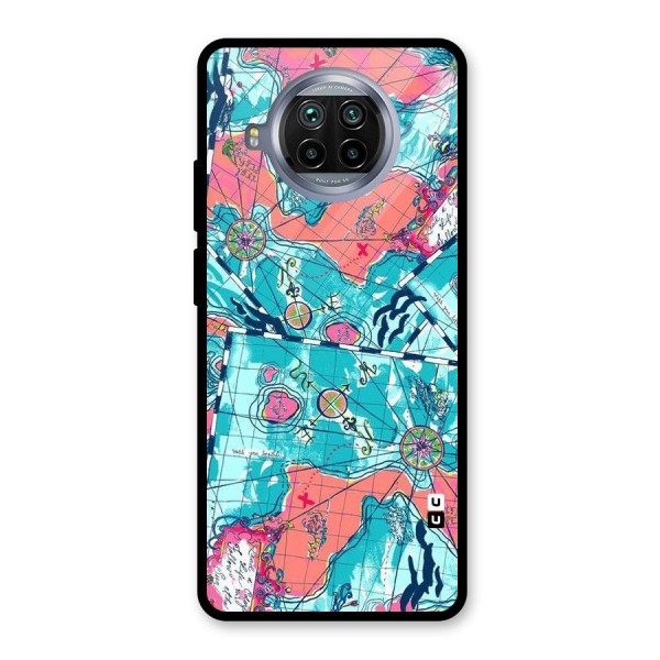 Sea Adventure Glass Back Case for Mi 10i