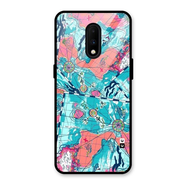 Sea Adventure Glass Back Case for OnePlus 7