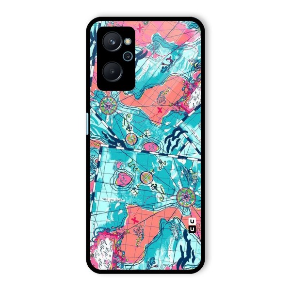 Sea Adventure Glass Back Case for Realme 9i