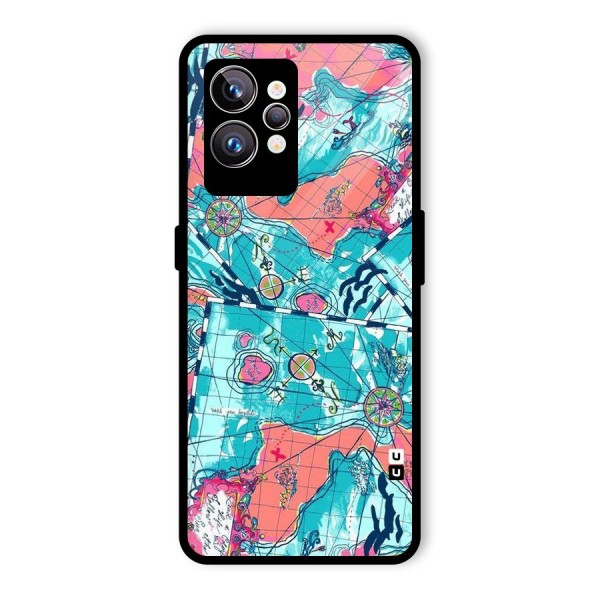 Sea Adventure Glass Back Case for Realme GT2 Pro