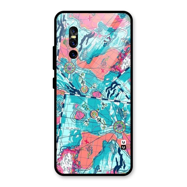 Sea Adventure Glass Back Case for Vivo V15 Pro