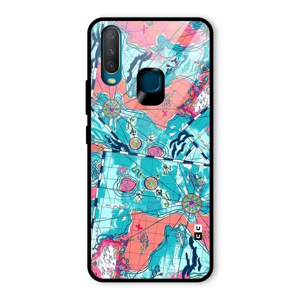 Sea Adventure Glass Back Case for Vivo Y12