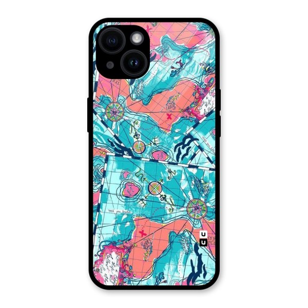 Sea Adventure Glass Back Case for iPhone 14