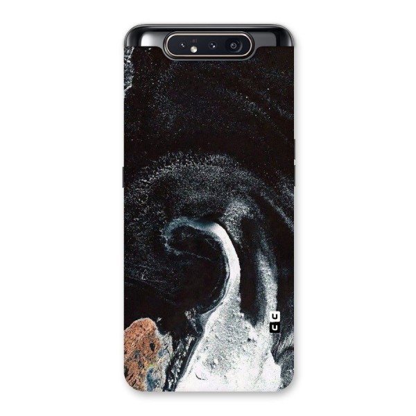 Sea Ice Space Art Back Case for Galaxy A80