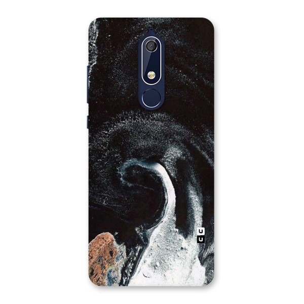 Sea Ice Space Art Back Case for Nokia 5.1