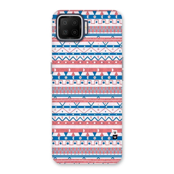 Seamless Ethnic Pattern Back Case for Oppo F17