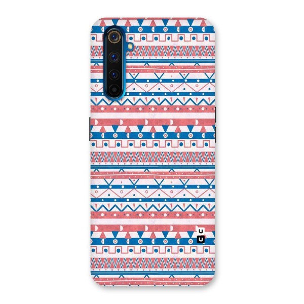 Seamless Ethnic Pattern Back Case for Realme 6 Pro