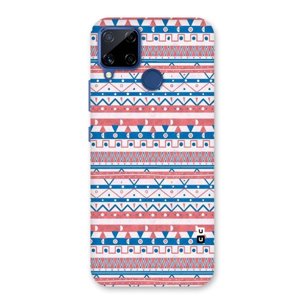 Seamless Ethnic Pattern Back Case for Realme Narzo 30A