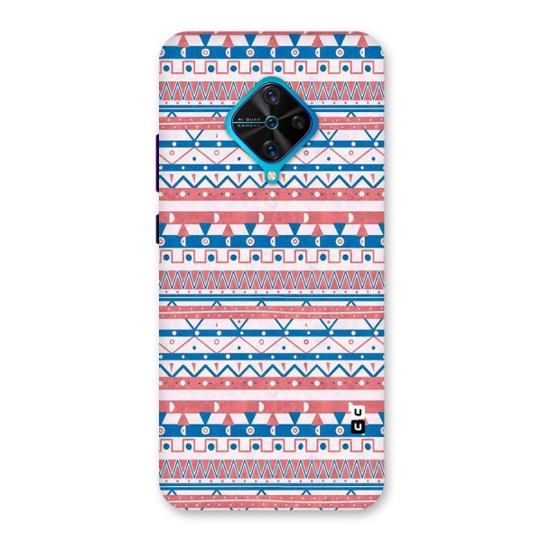 Seamless Ethnic Pattern Back Case for Vivo S1 Pro