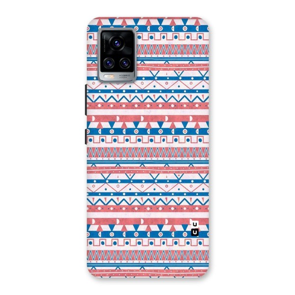 Seamless Ethnic Pattern Back Case for Vivo V20 Pro