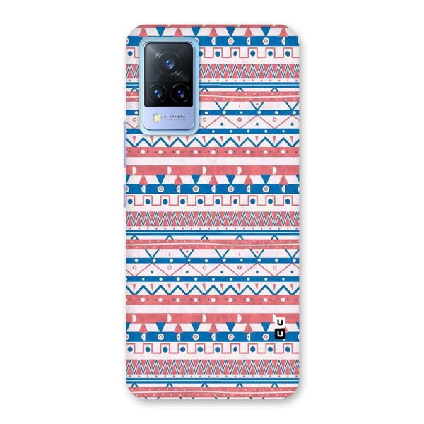 Seamless Ethnic Pattern Back Case for Vivo V21 5G