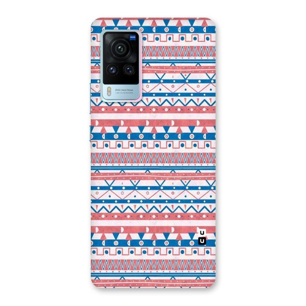 Seamless Ethnic Pattern Back Case for Vivo X60 Pro