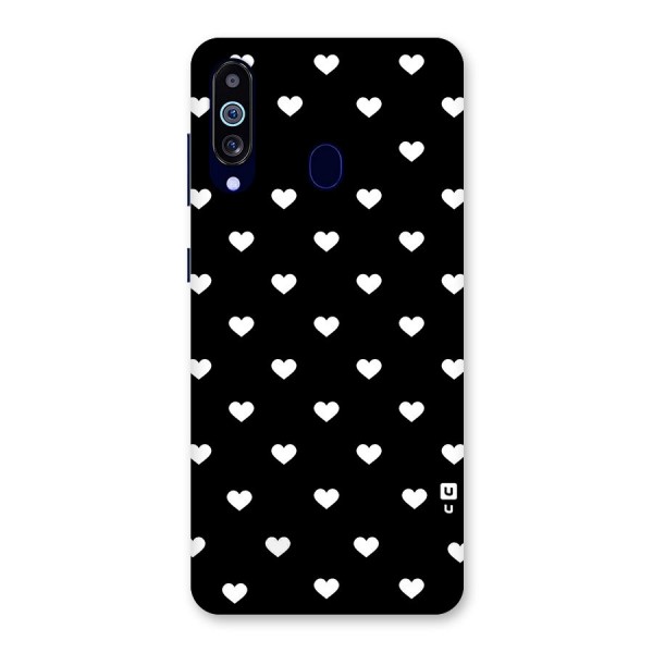 Seamless Hearts Pattern Back Case for Galaxy A60