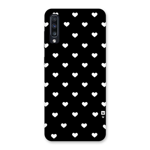 Seamless Hearts Pattern Back Case for Galaxy A70s