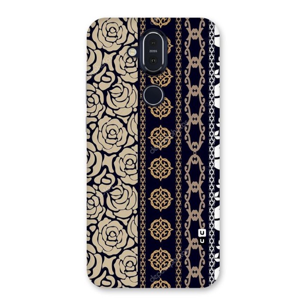 Seamless Pattern Back Case for Nokia 8.1