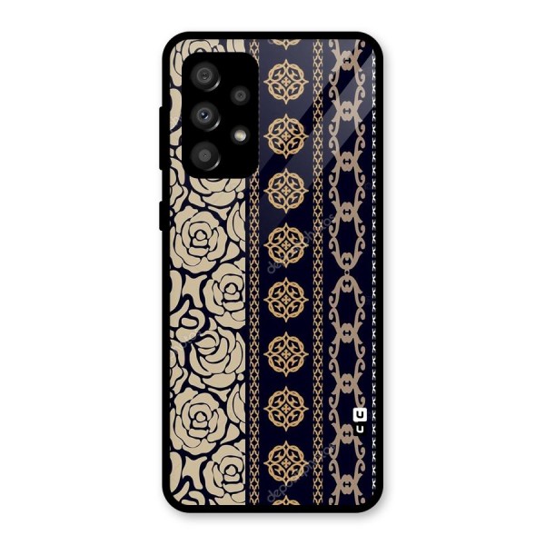 Seamless Pattern Glass Back Case for Galaxy A32