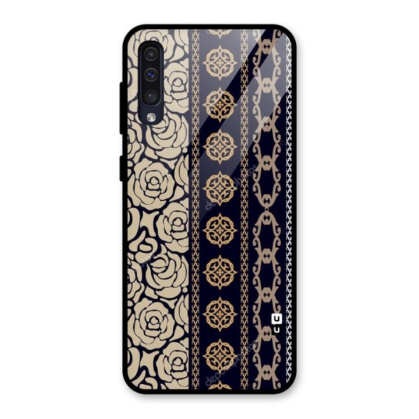 Seamless Pattern Glass Back Case for Galaxy A50s